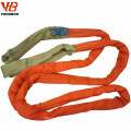 Hohe Qualität 1T Polyester endlose flache Gurtband Sling zum Heben von Paletten / Containern